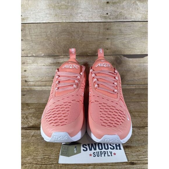 Nike Women's Air Max 270 Crimson Bliss White DJ2746 600 Size 5 - Picture 2 of 8